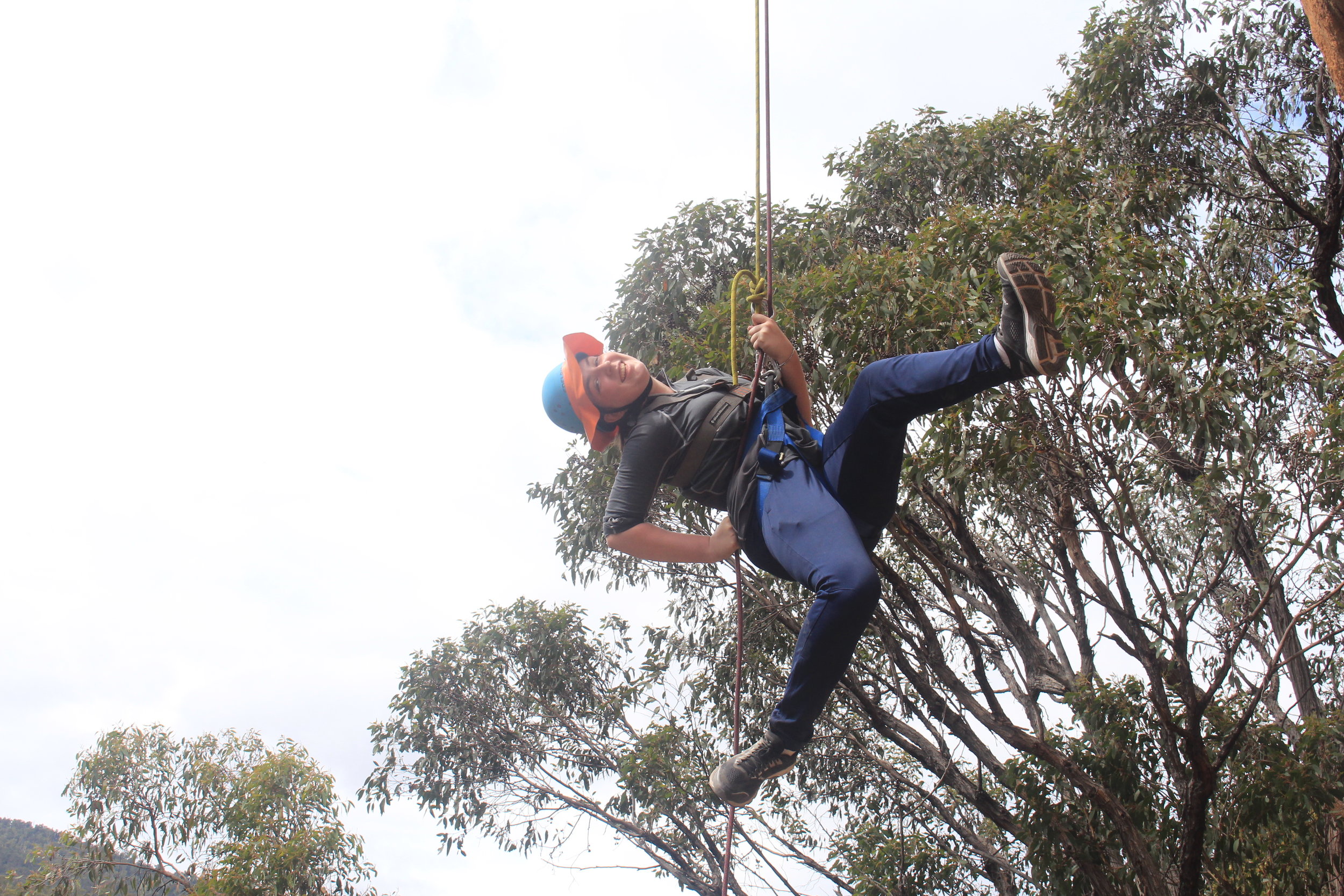 Abseiling magic