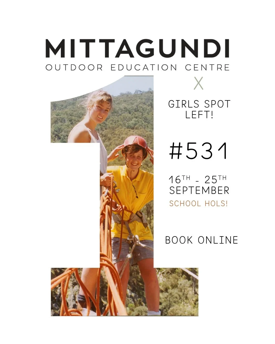 1 x girls spot has become available on our popular #531 MIXED 10-day program in the September school holidays.

Jump online to secure your spot - it won't last long! 

➡️Pick-up and drop-off is from Albury Train Station to meet the Melbourne train fr