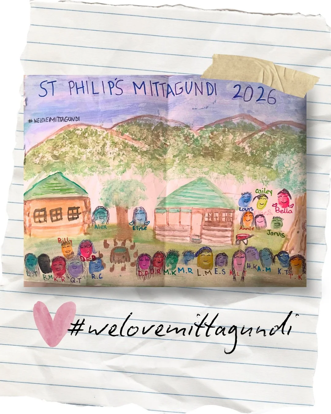 #️⃣ #welovemittagundi 

💖⛺❄️

We love having St Philip's school at Mittagundi! 

📩 We woke up to this in the inbox this morning! Thank you!!

It's pretty special having St Philip's young people fly here from Alice Springs (and in the Winter!!) Can'