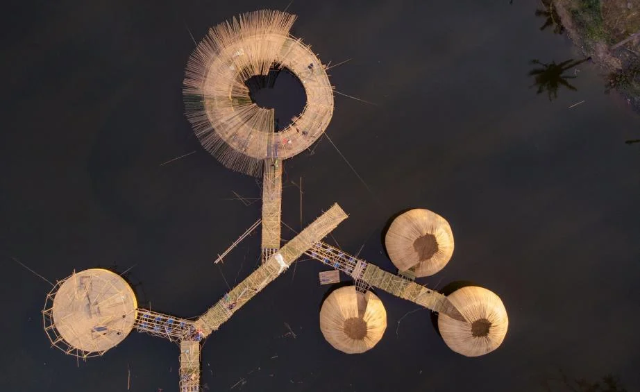 Ab Rogers’ Sustainable Pavilions at Wonderfruit Festival in Thailand Draw on Local Resources