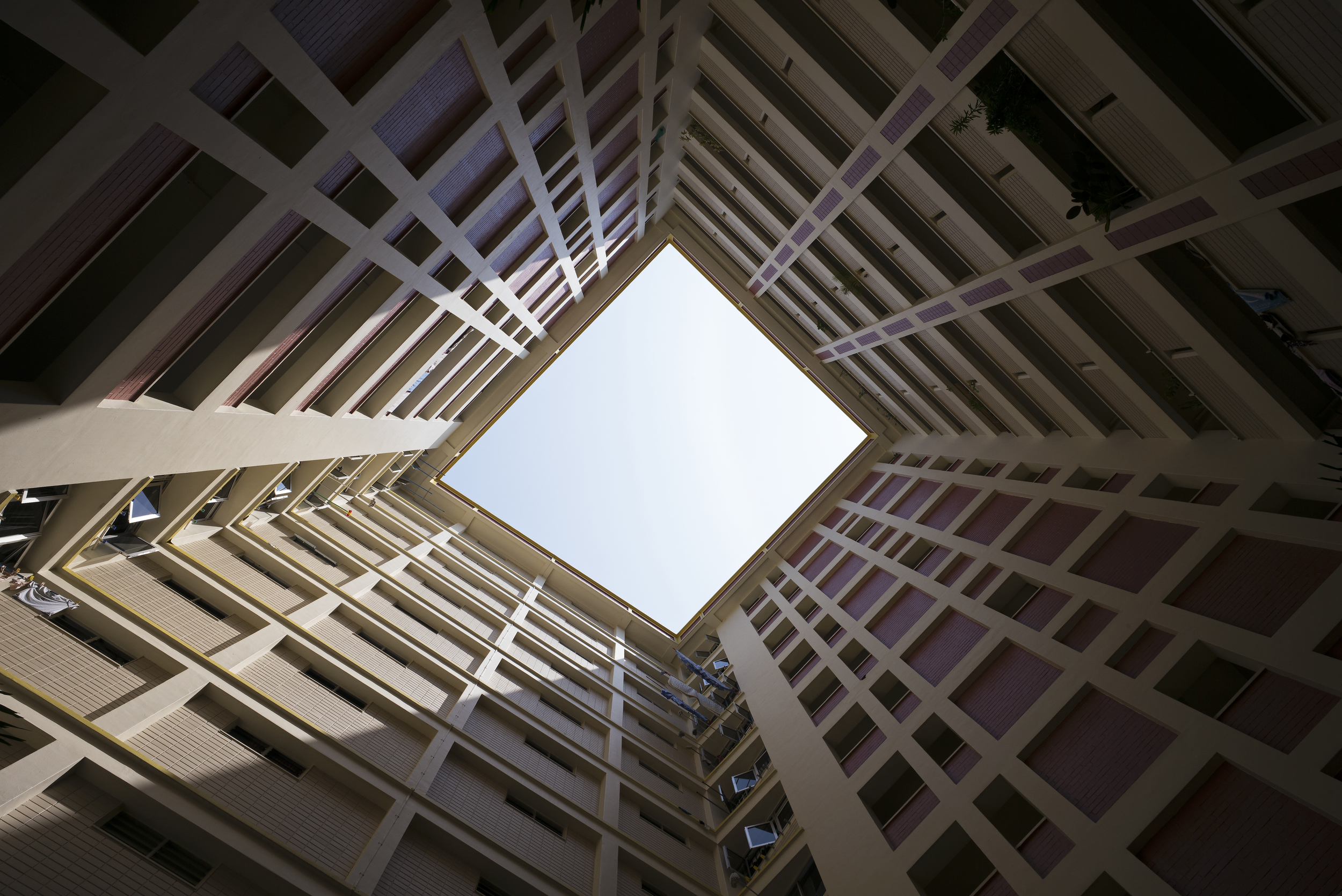 Light well in Pasir Ris