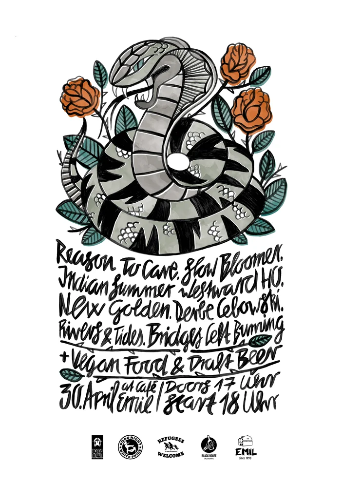 Heads Down Rec. Event Flyer