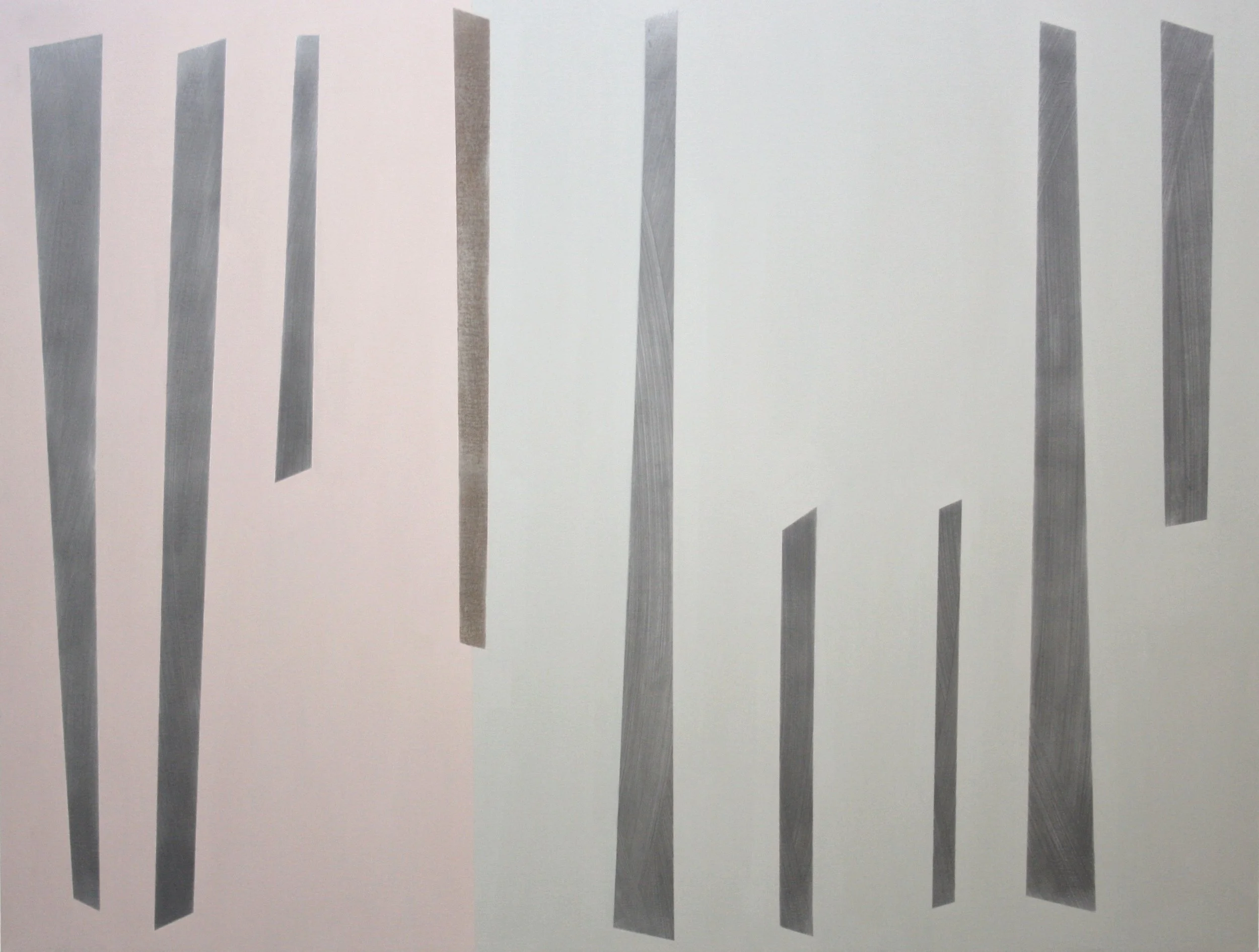San Romano, 2010, acrylic and graphite on canvas, 84 x 110cm