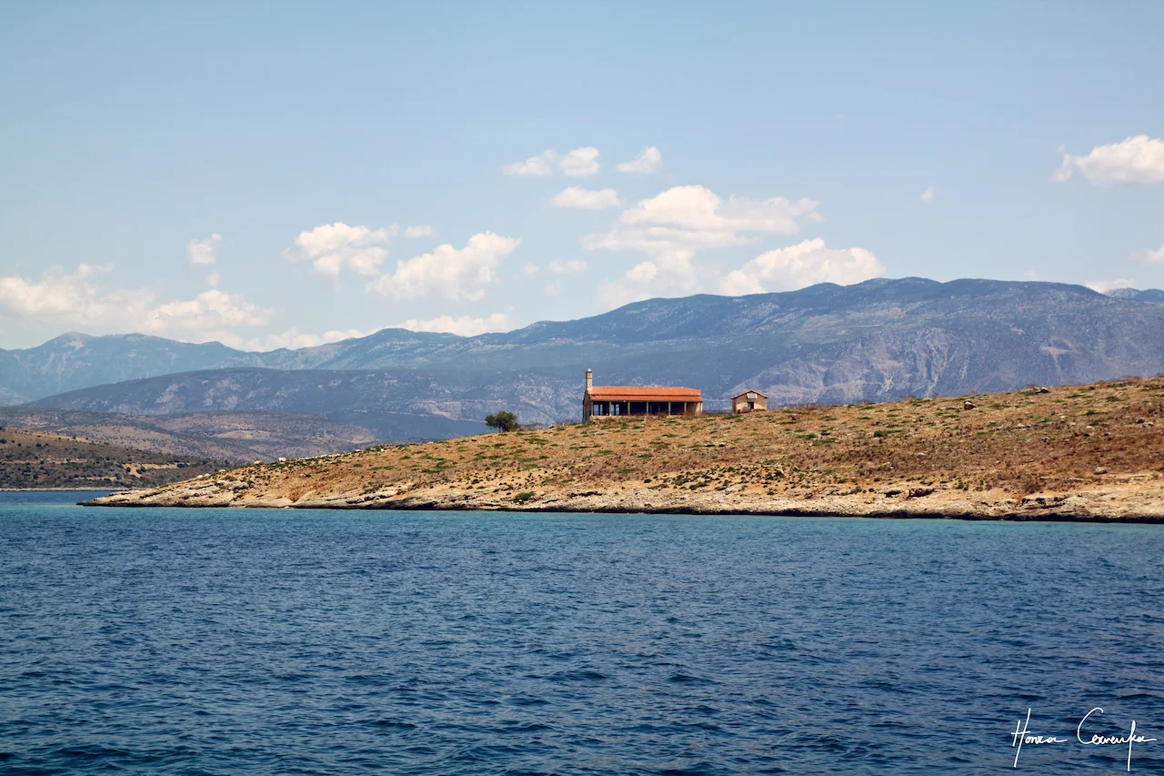 An islet off of Galaxidi