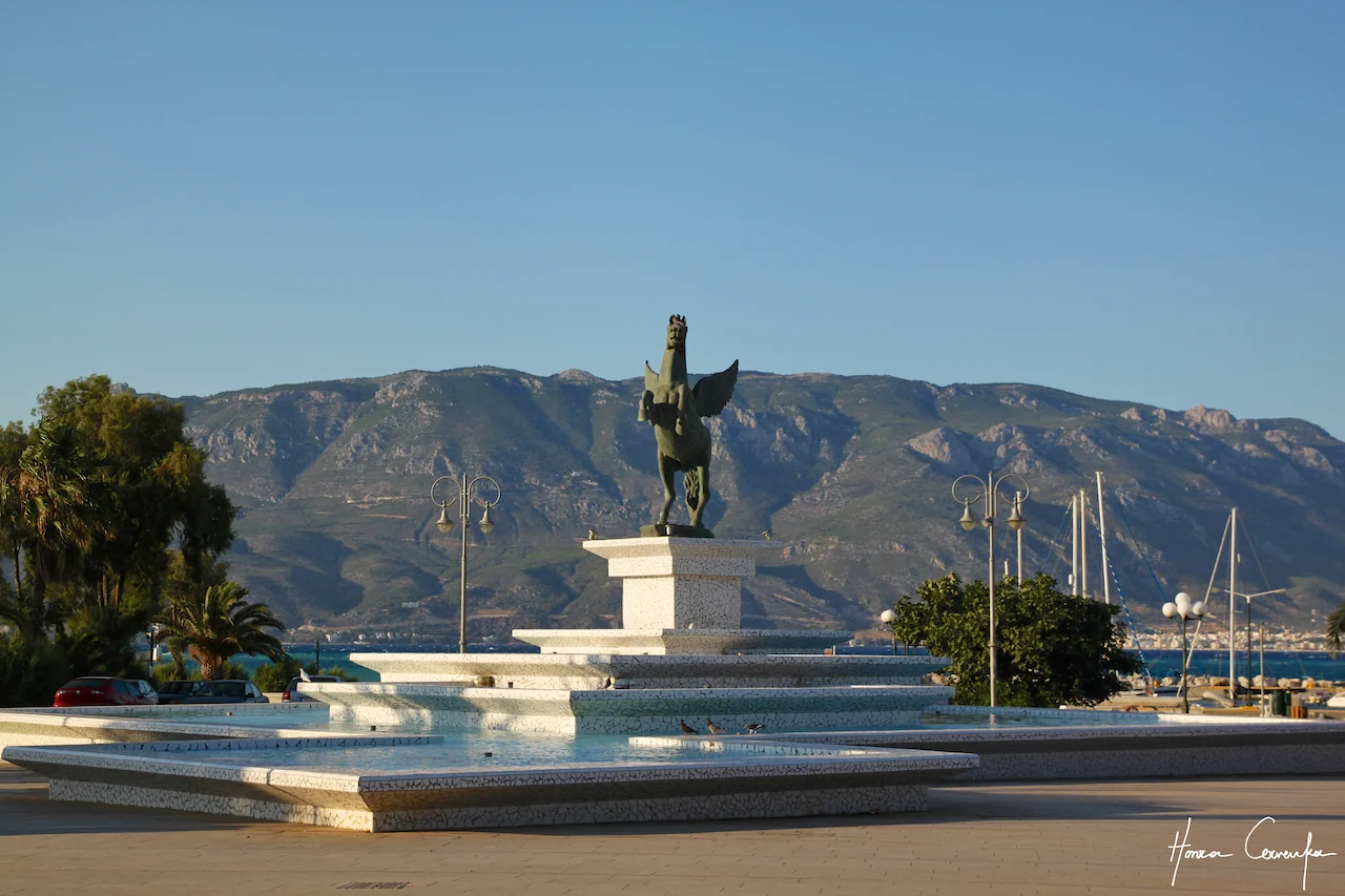 Corinth - a monument