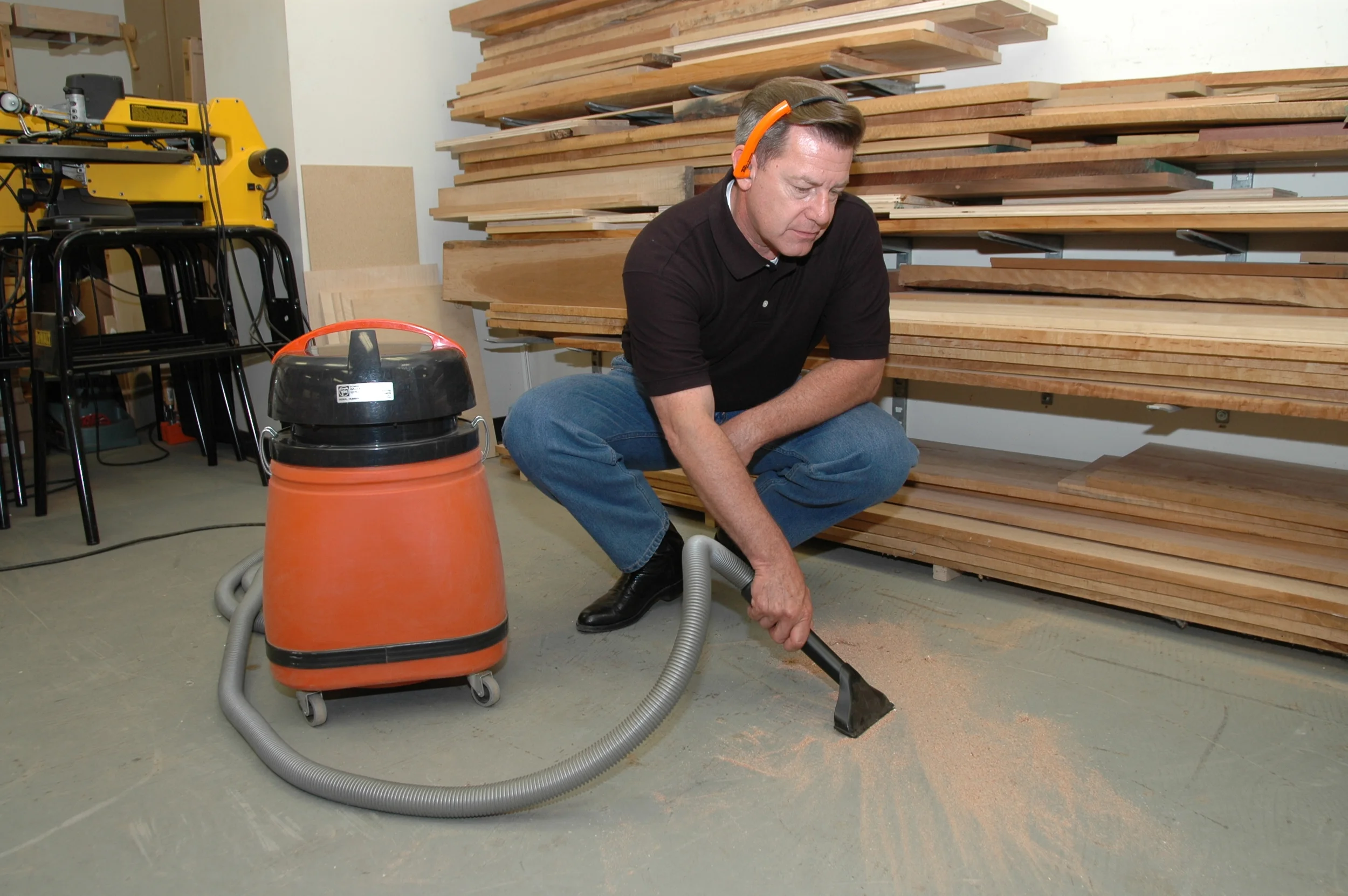 High pitched shop vac