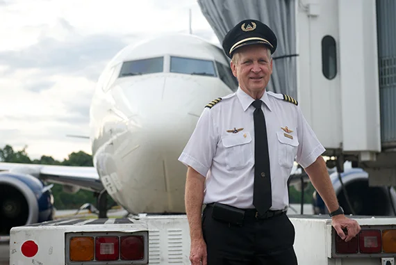 Captain Little's Retirement Flight