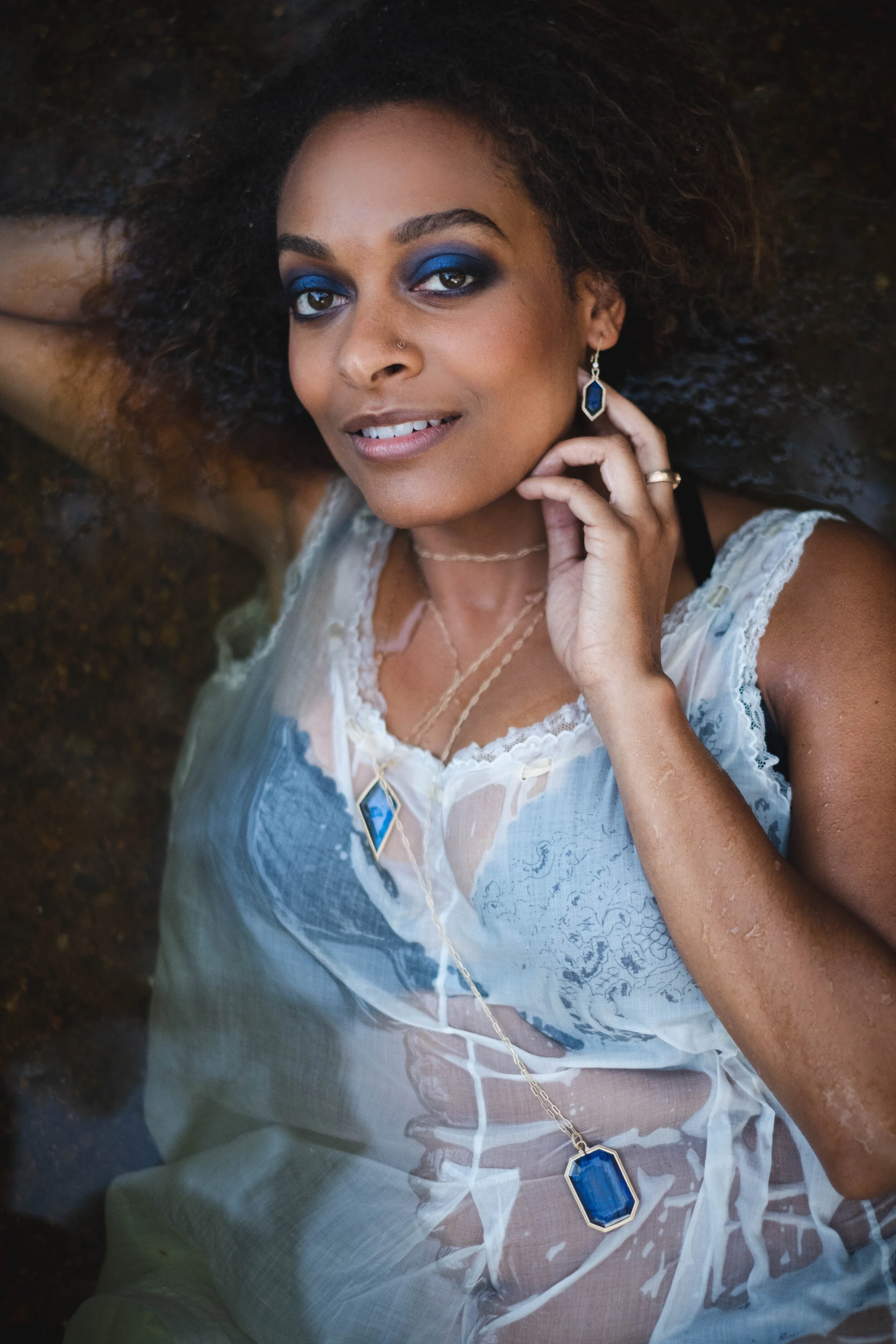 JENNIFER DAWES DESIGN &amp; WINK HAIR + MAKEUP COLLABORATION: LABRADORITE WITH NAOMI'S VIVIFY SESSION PART I OF III