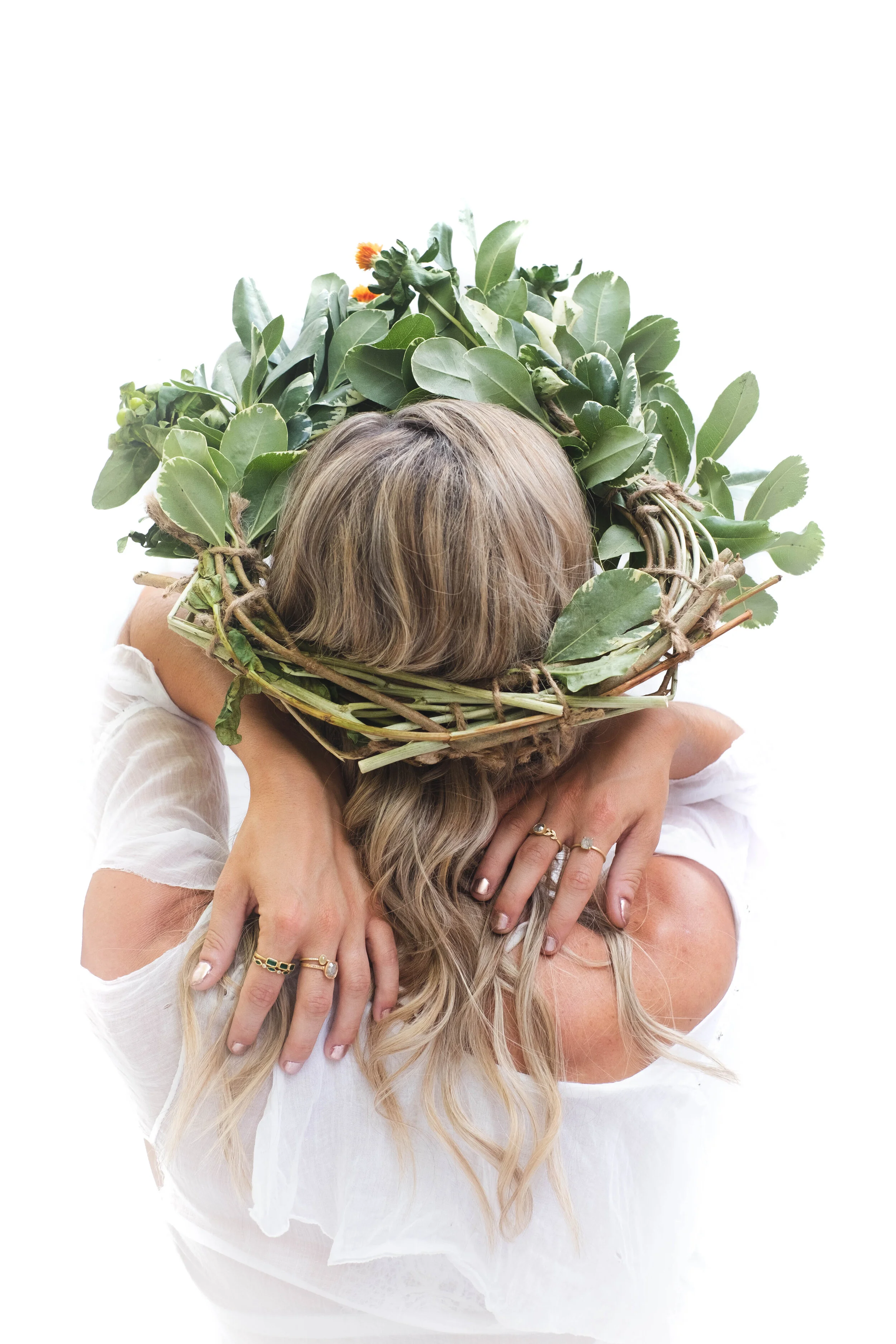 JENNIFER DAWES DESIGN &amp; WINK HAIR + MAKEUP COLLABORATION: EMERALDS with Kaleigh + Catherine's VIVIFY SESSION part II of III