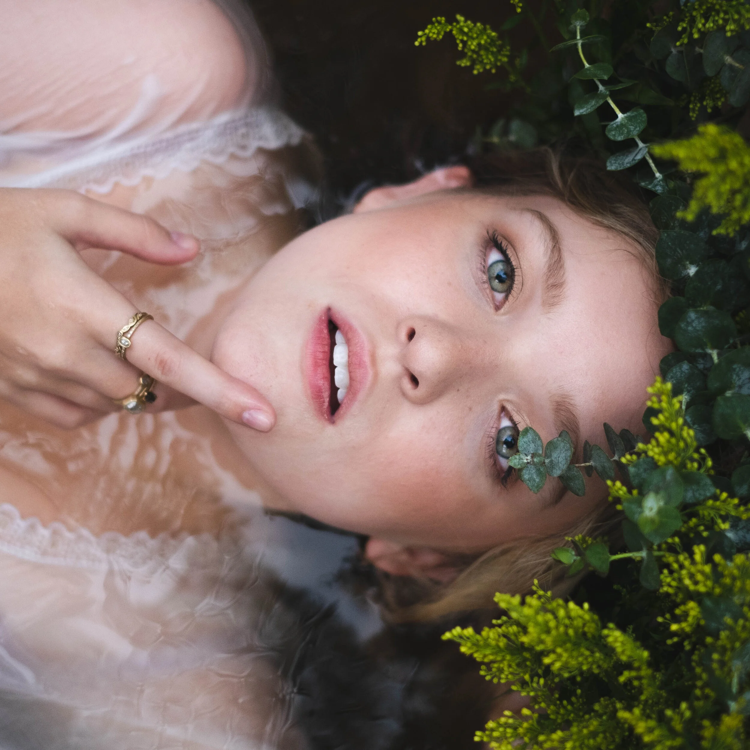 JENNIFER DAWES DESIGN &amp; WINK HAIR + MAKEUP COLLABORATION: DIAMONDS with the THREE MUSES: Anna, Laura, and Karolyne's VIVIFY Session part III of III