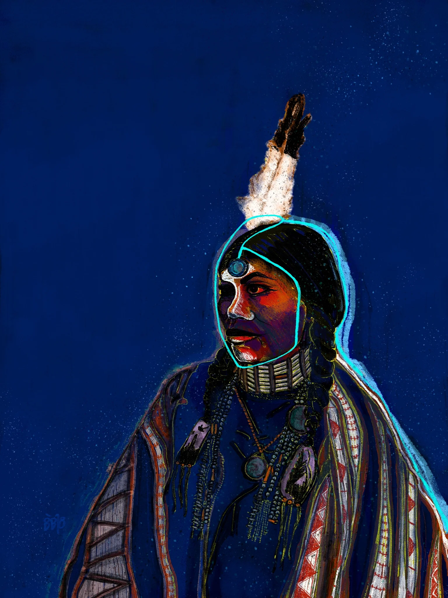“Tan-Nah” (40inx30in)