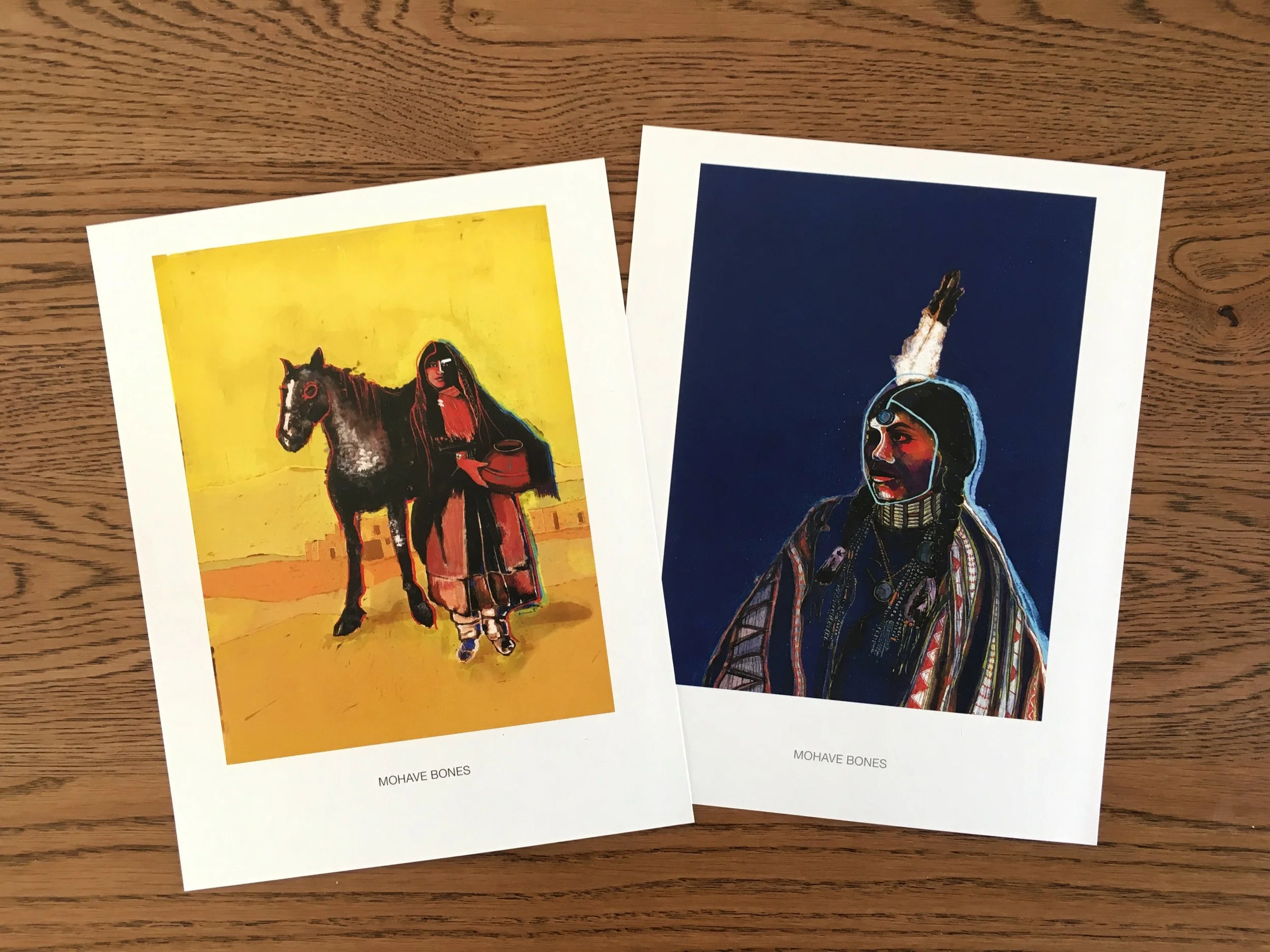 (L) “Taos/Pueblo” • (R) “Tan-Nah”