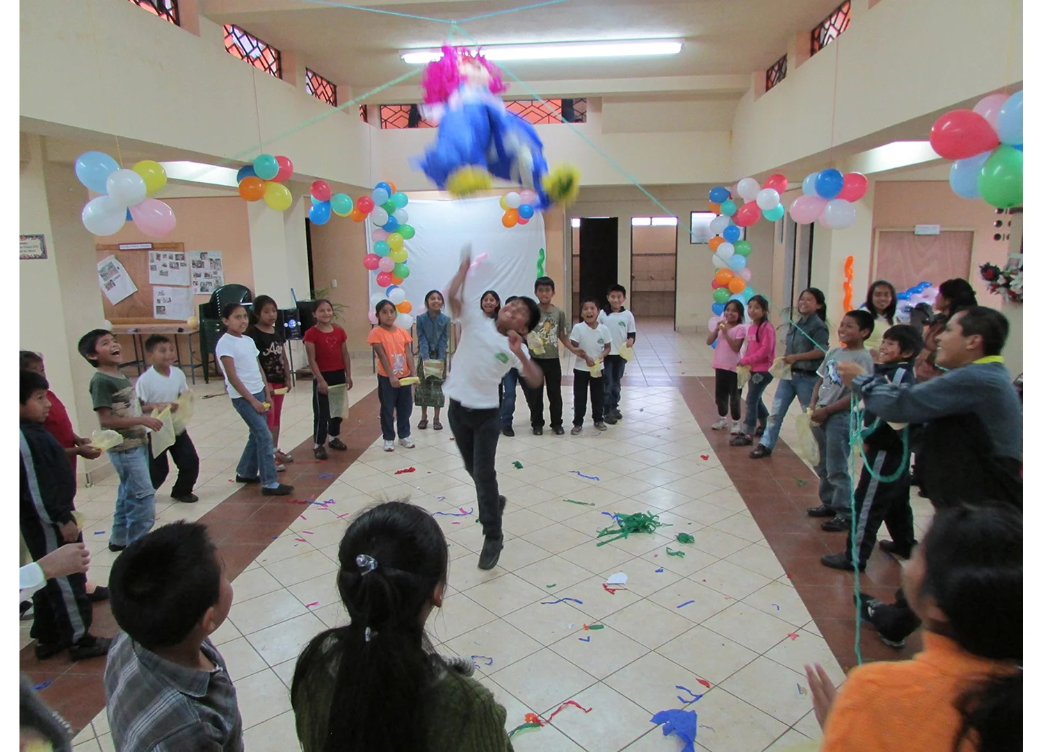  The large cafeteria on the ground floor can accommodate all students and staff at once for meals and assemblies. The room also doubles as community meeting and event space. &nbsp; 