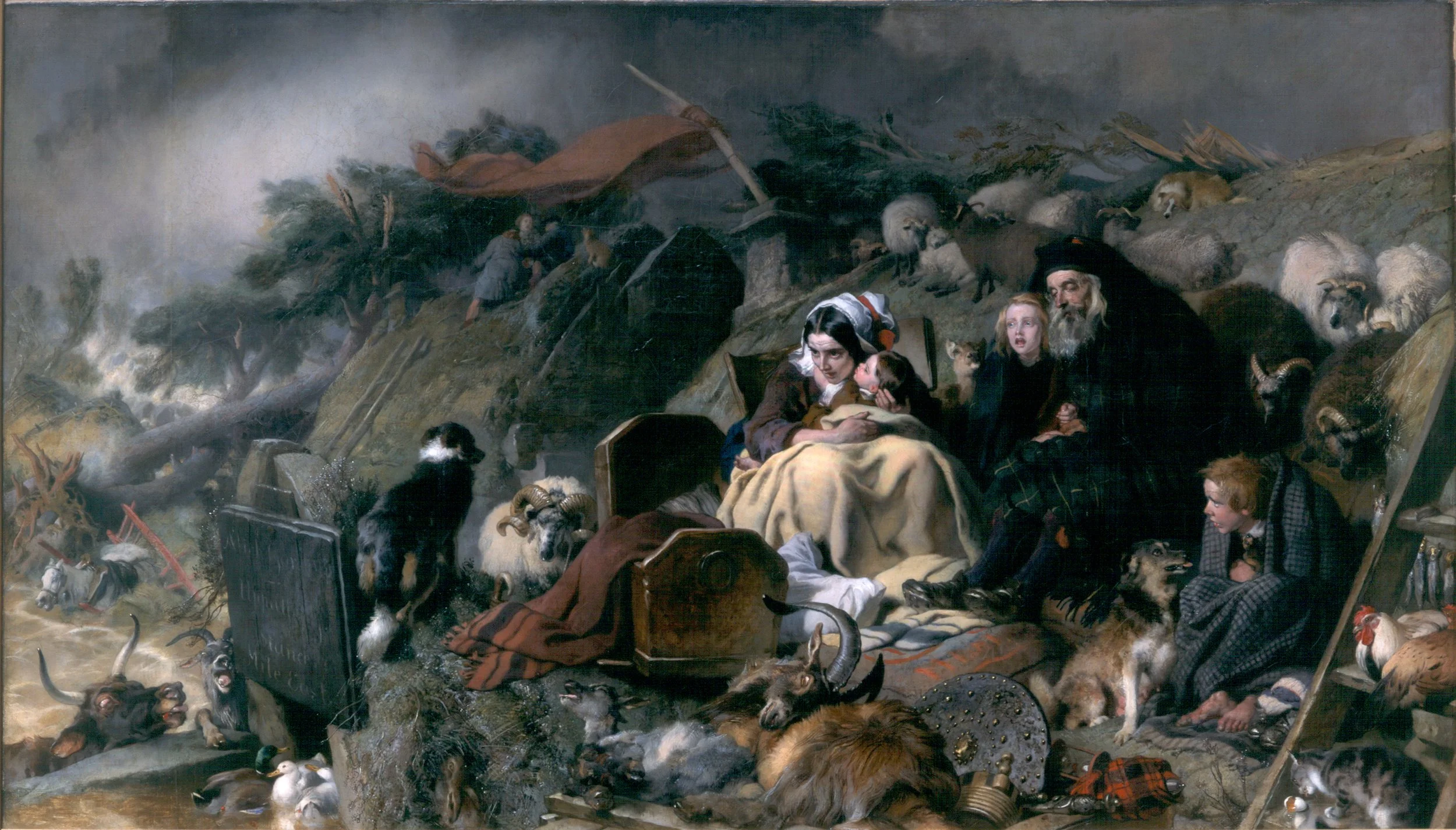 Aberdeen - Flood in the HIghlands -Landseer.jpg