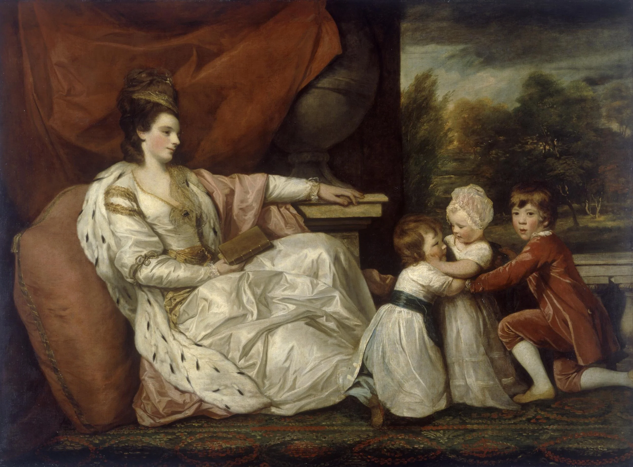 Charlotte, Lady W - W & children.jpg