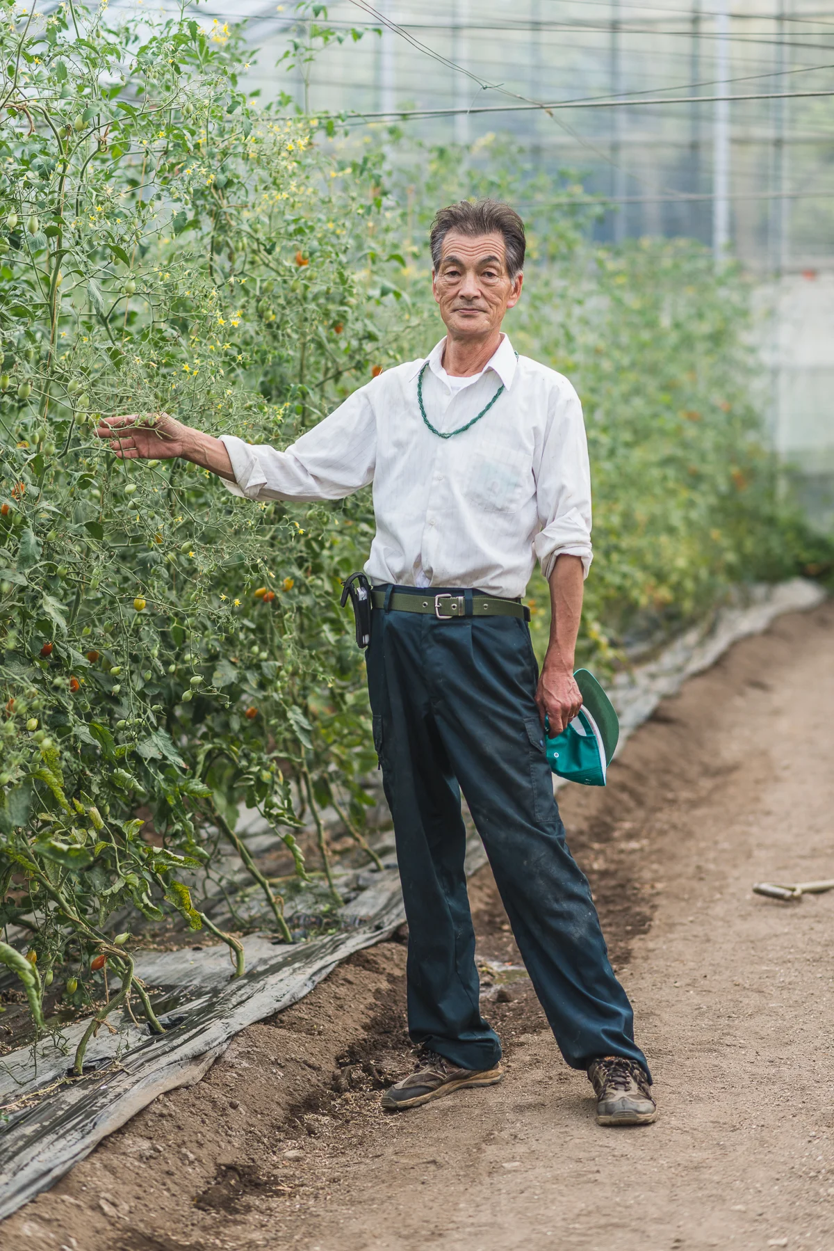  Shigeru Sato, 65, Sendai, Vegetables     Sato began farming 35 years ago, developing the idea for Ootaki Shizenn Farm two decades after. His three children help with his farm, whether as a laborer or with advertising and marketing. He says it’s very