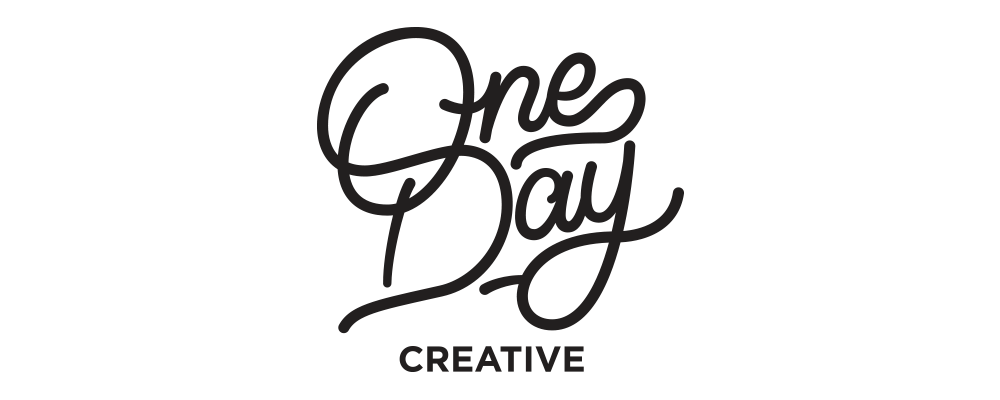 “One Day Creative” logo for a Canadian mural brand
