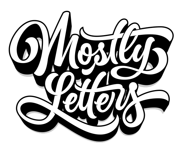 Mostly Letters | Lettering, Gold Leaf & Murals