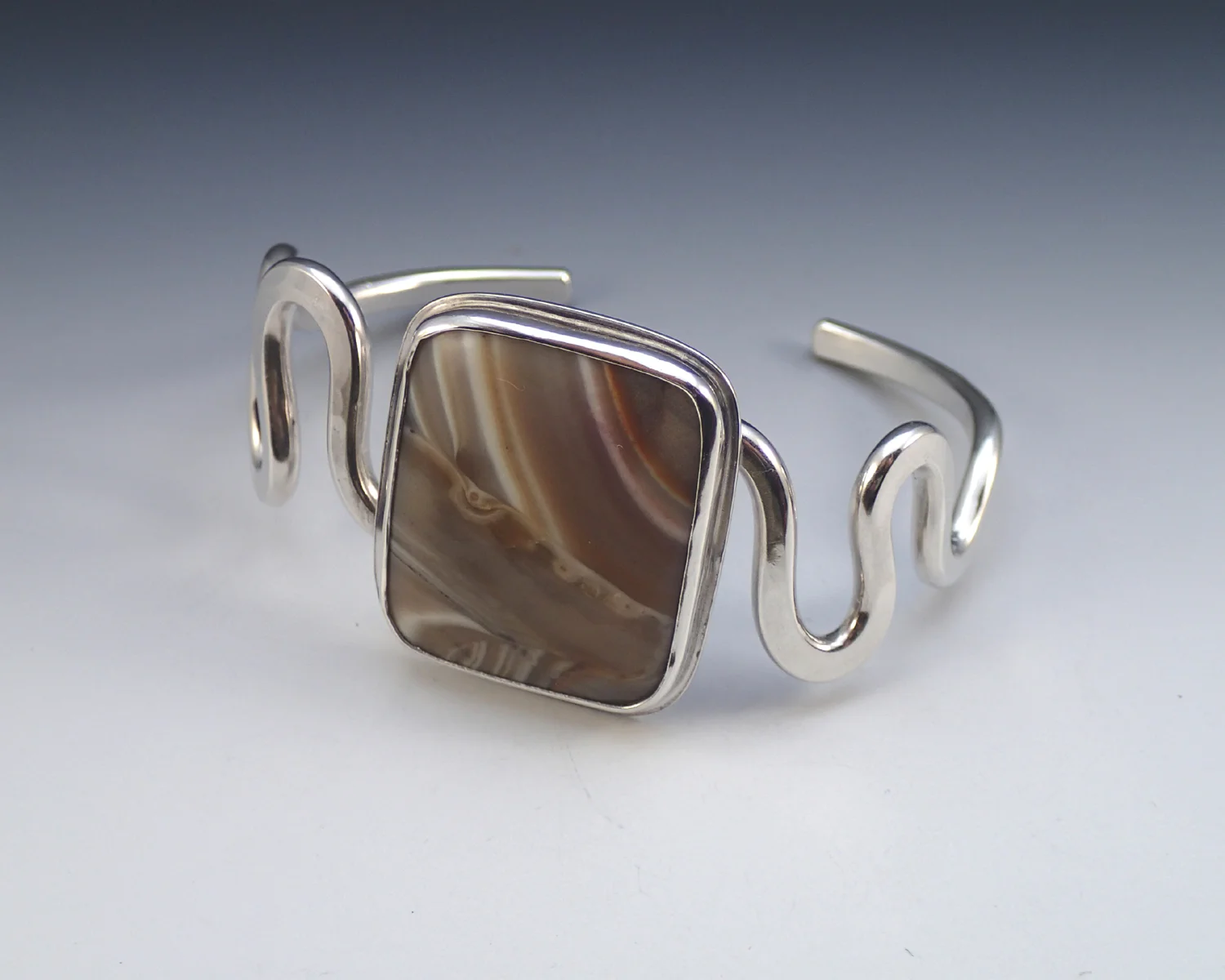 Australian Ribbon Stone cuff