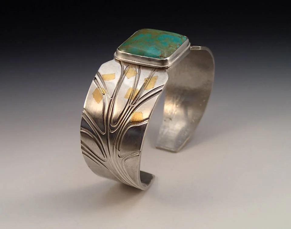 Autumn Sky cuff #2