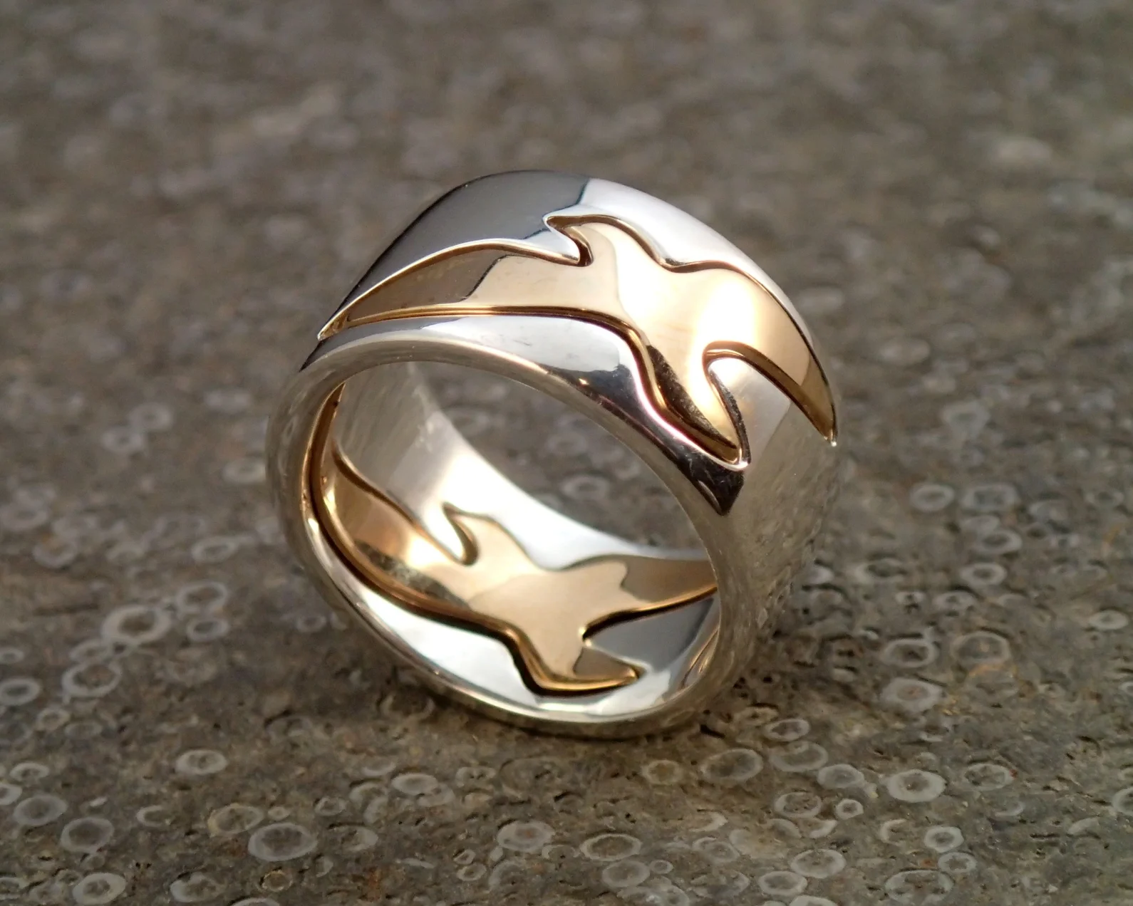 Bird and Sky Ring