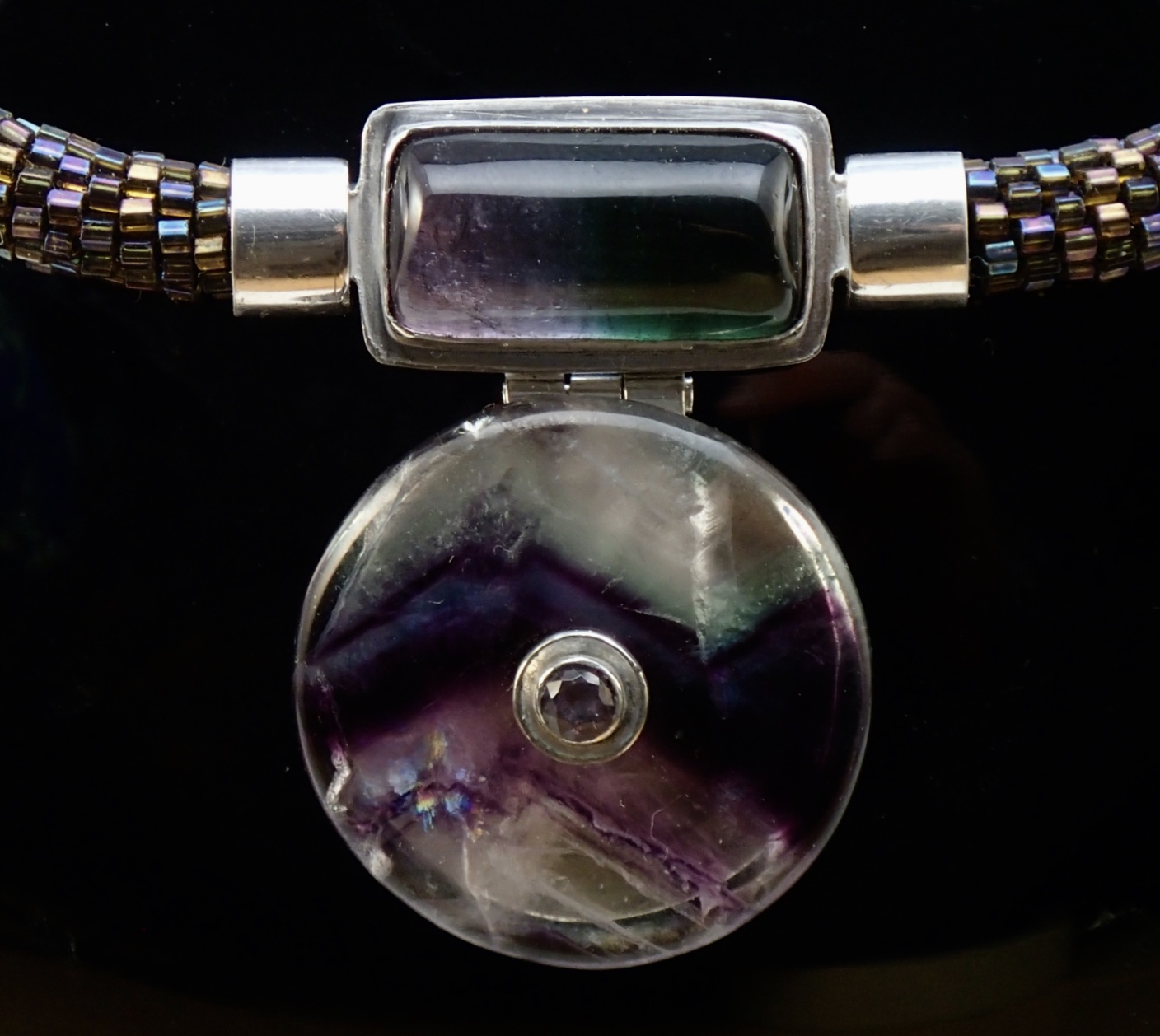 Fluorite Bar and Disc