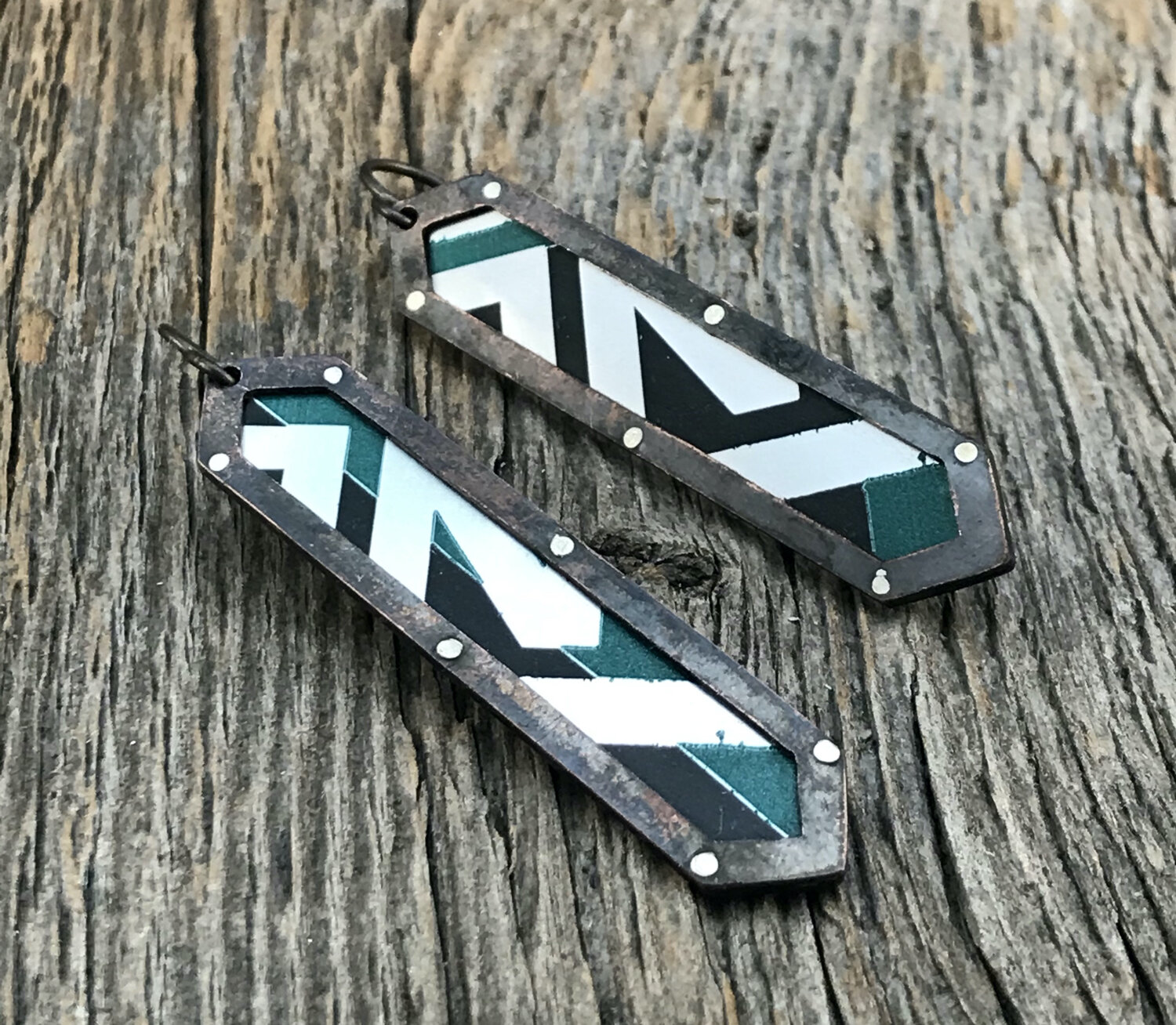 Beer Can earrings
