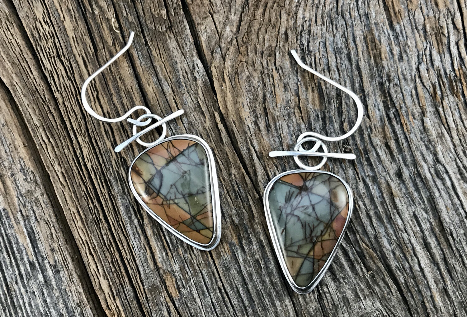 Red Creek Jasper earrings