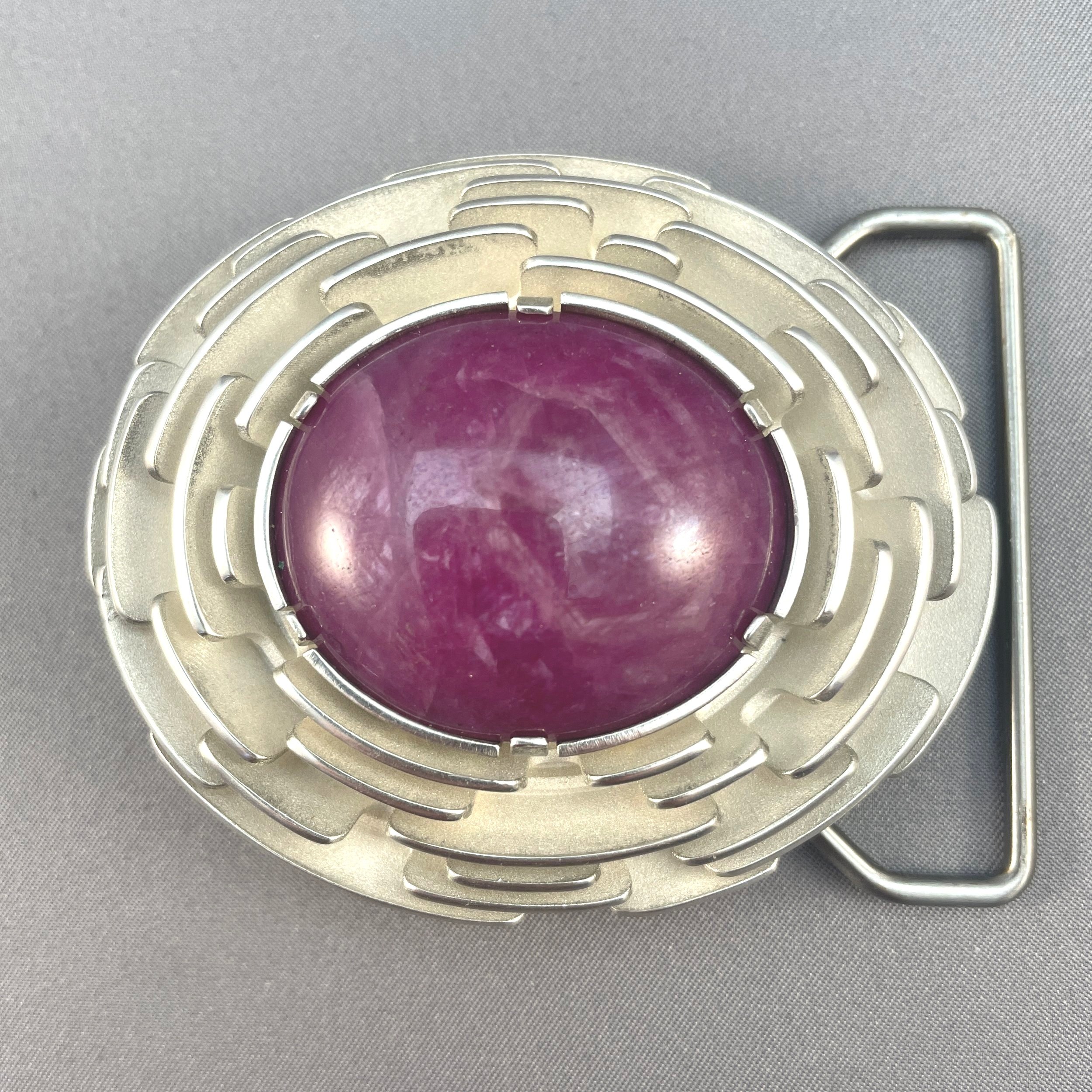 Thea's Ruby Belt Buckle