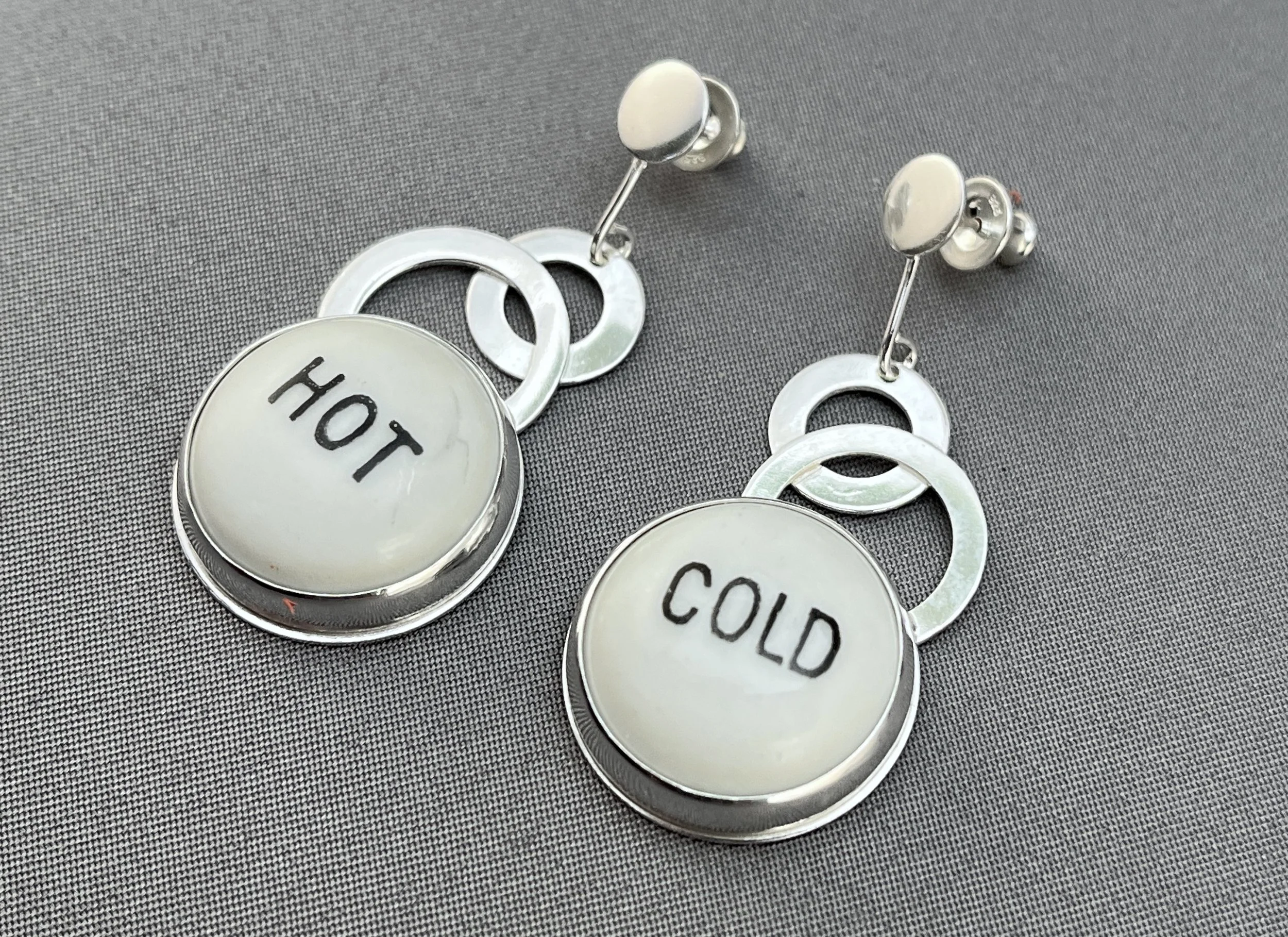 Faucet Knob earrings