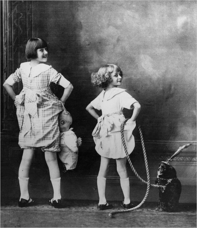 young Gypsy Ropse Lee & June Havoc.jpg