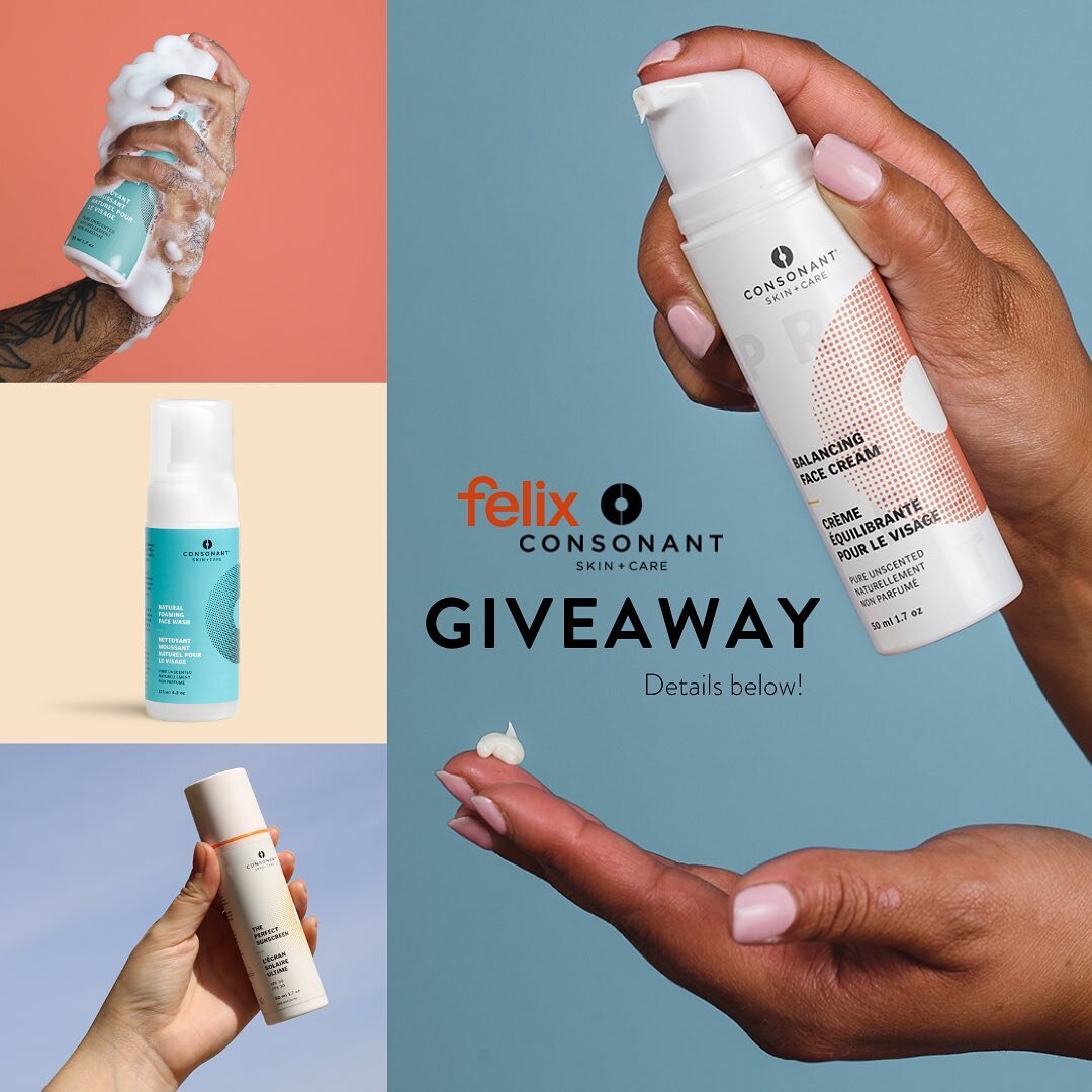✨GIVEAWAY ✨

Our new telemedicine client, @felixhealthca, is introducing over-the-counter products to add a holistic approach to healthcare. Last month they announced a partnership with @consonantlife. Felix&rsquo;s dermatologist hand selected the aw