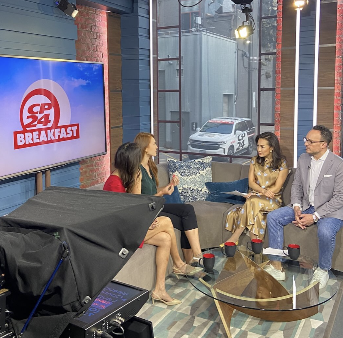 Three Ships Beauty on CP24 Breakfast for International Women's Day