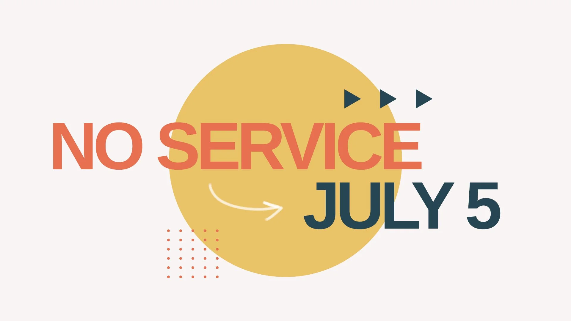 No Service