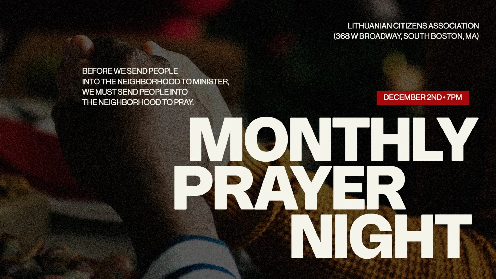 Prayer Night
