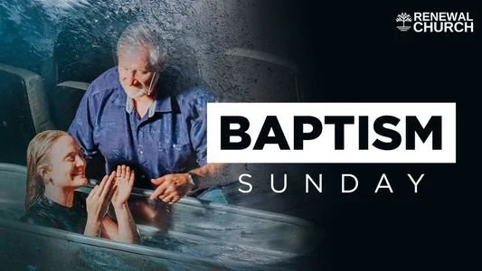 Baptism Sunday