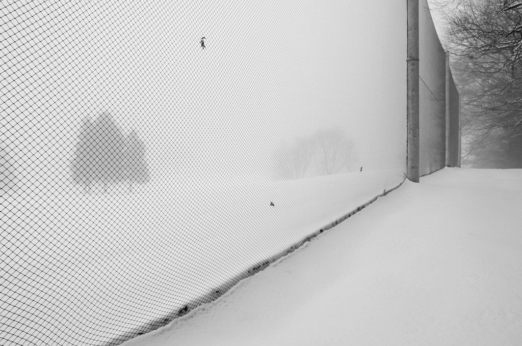 Winter fog, Whitinsville