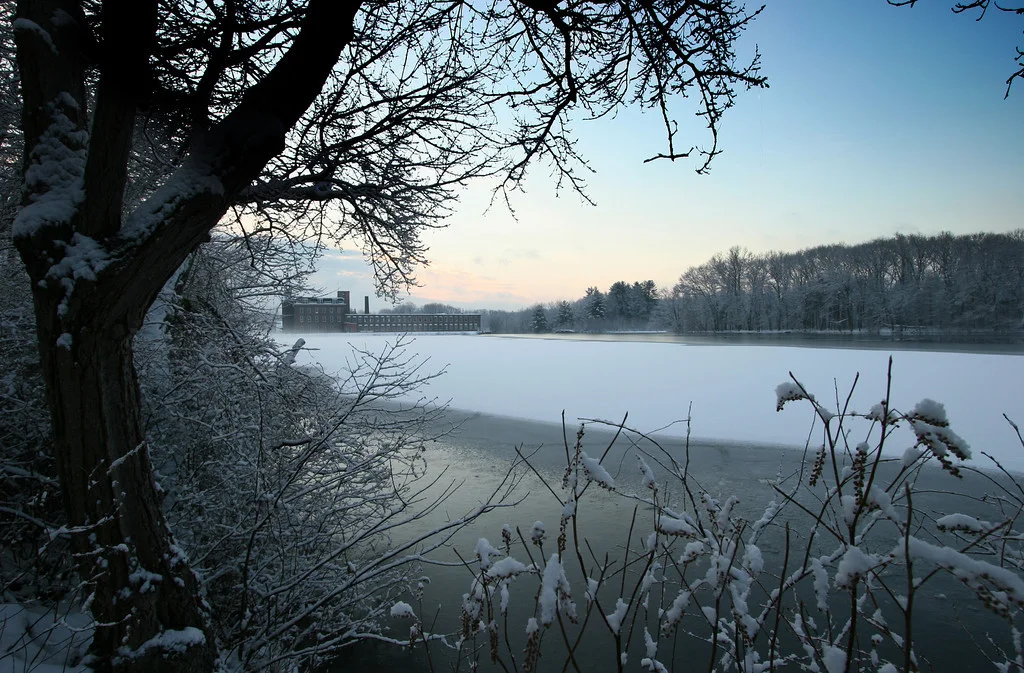 First snow, Whitinsville