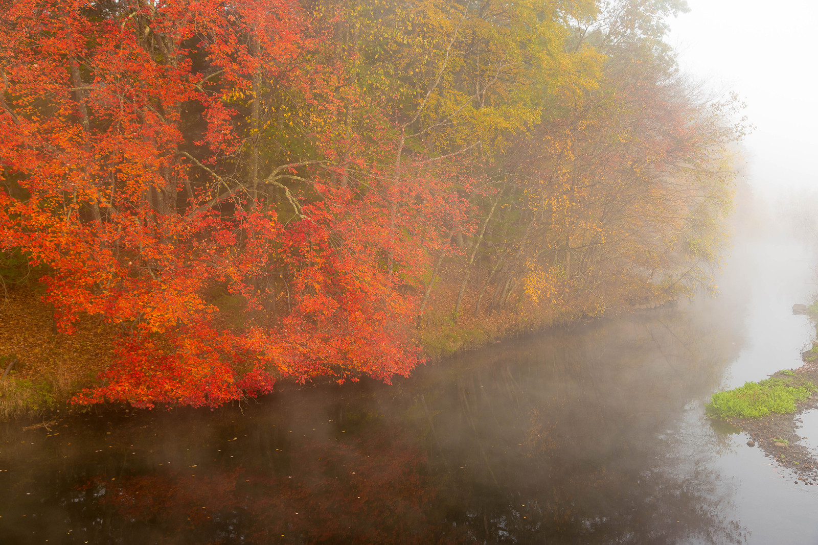 Blackstone River canal, Uxbridge