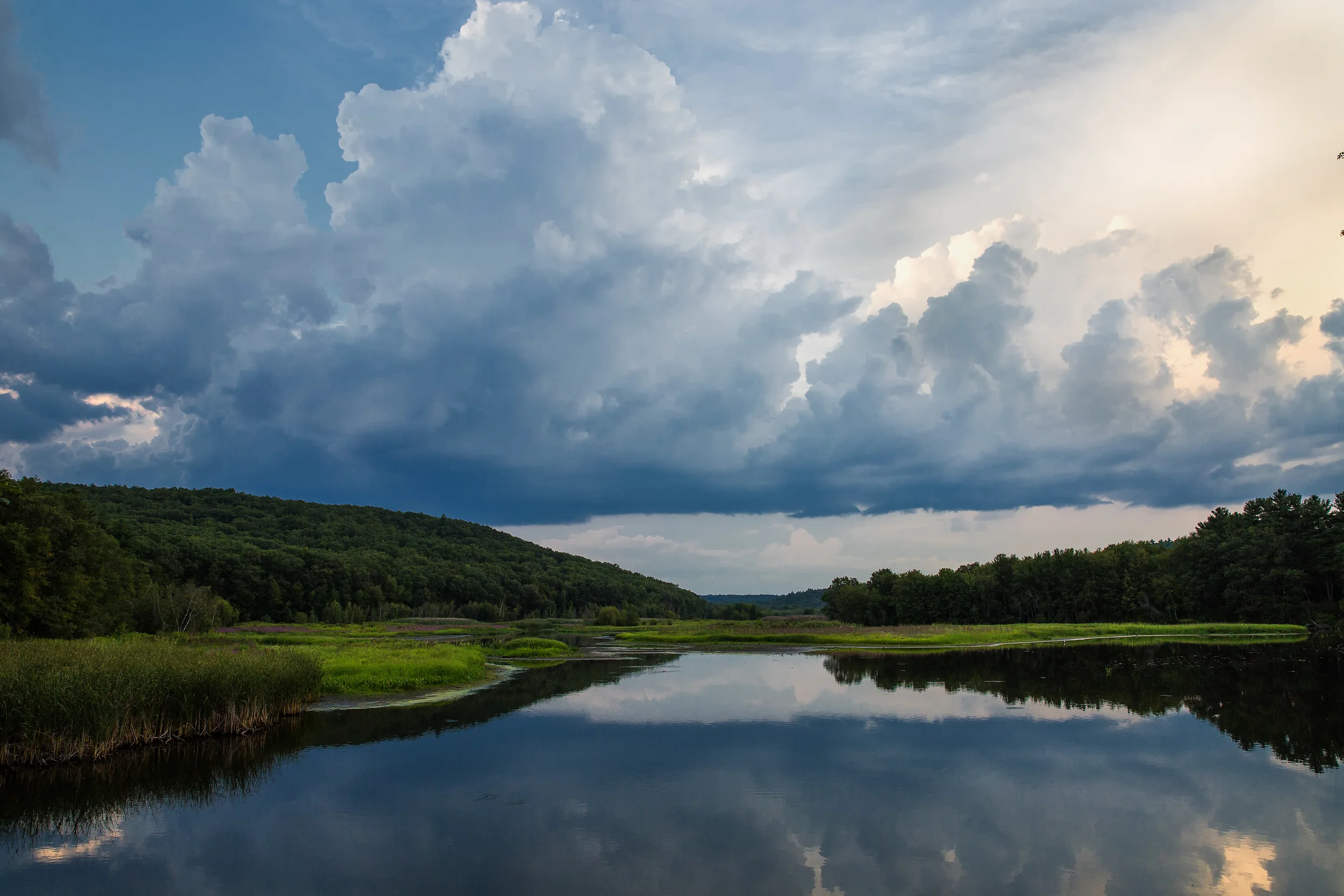 Approaching summer storm