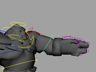 FK Elbow karate chop action!