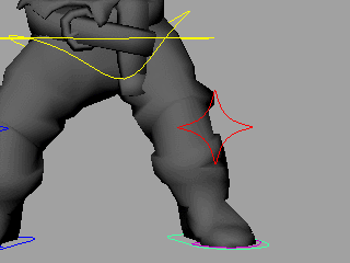 IK legs for stomping around.