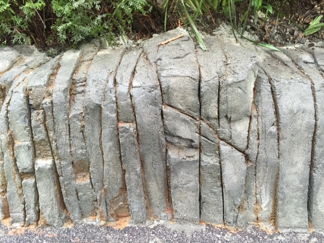 Rockscape retaining wall, North Vancouver, BC