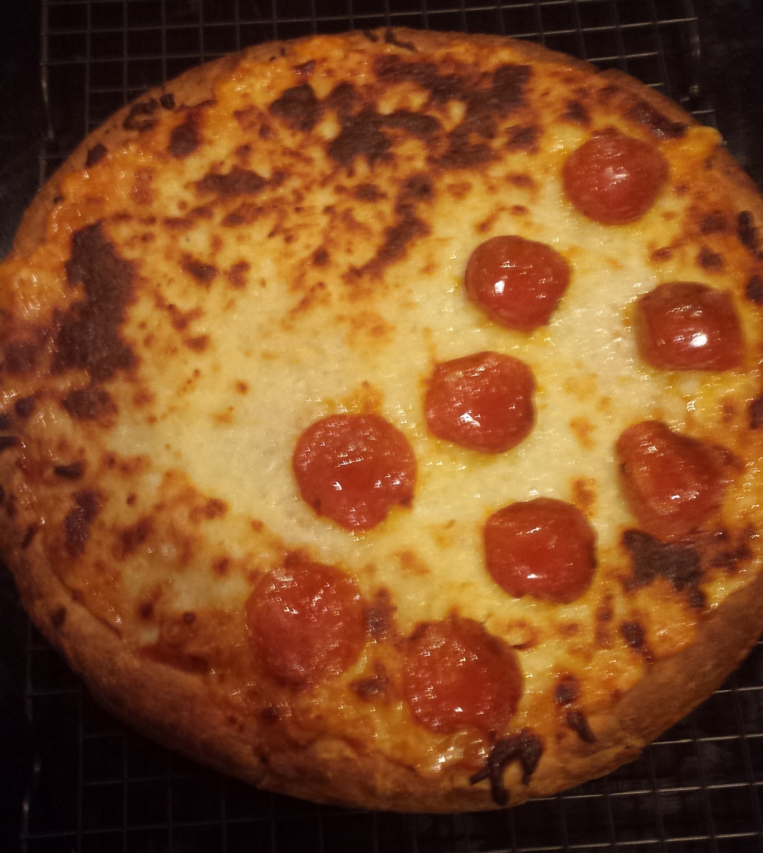  Half cheese and Half pepperoni, because your mistakes may as well have some variety