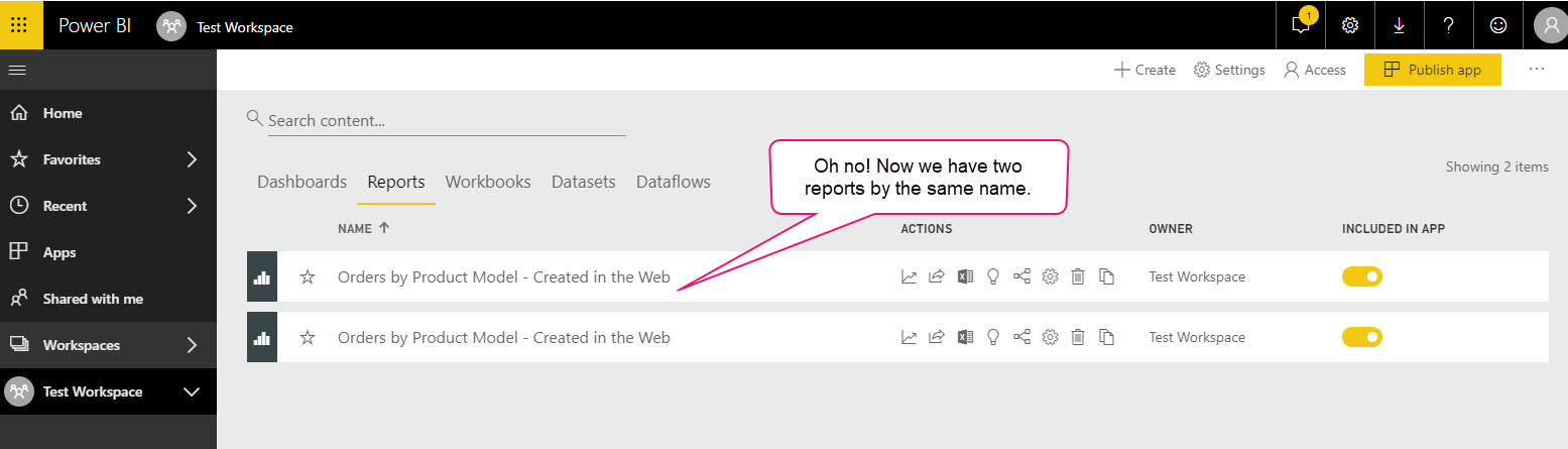 Why You Should Create Reports in Power BI Desktop Instead of the Power BI Service PBI DuplicateReports Why You Should Create Reports in Power BI Desktop Instead of the Power BI Service
