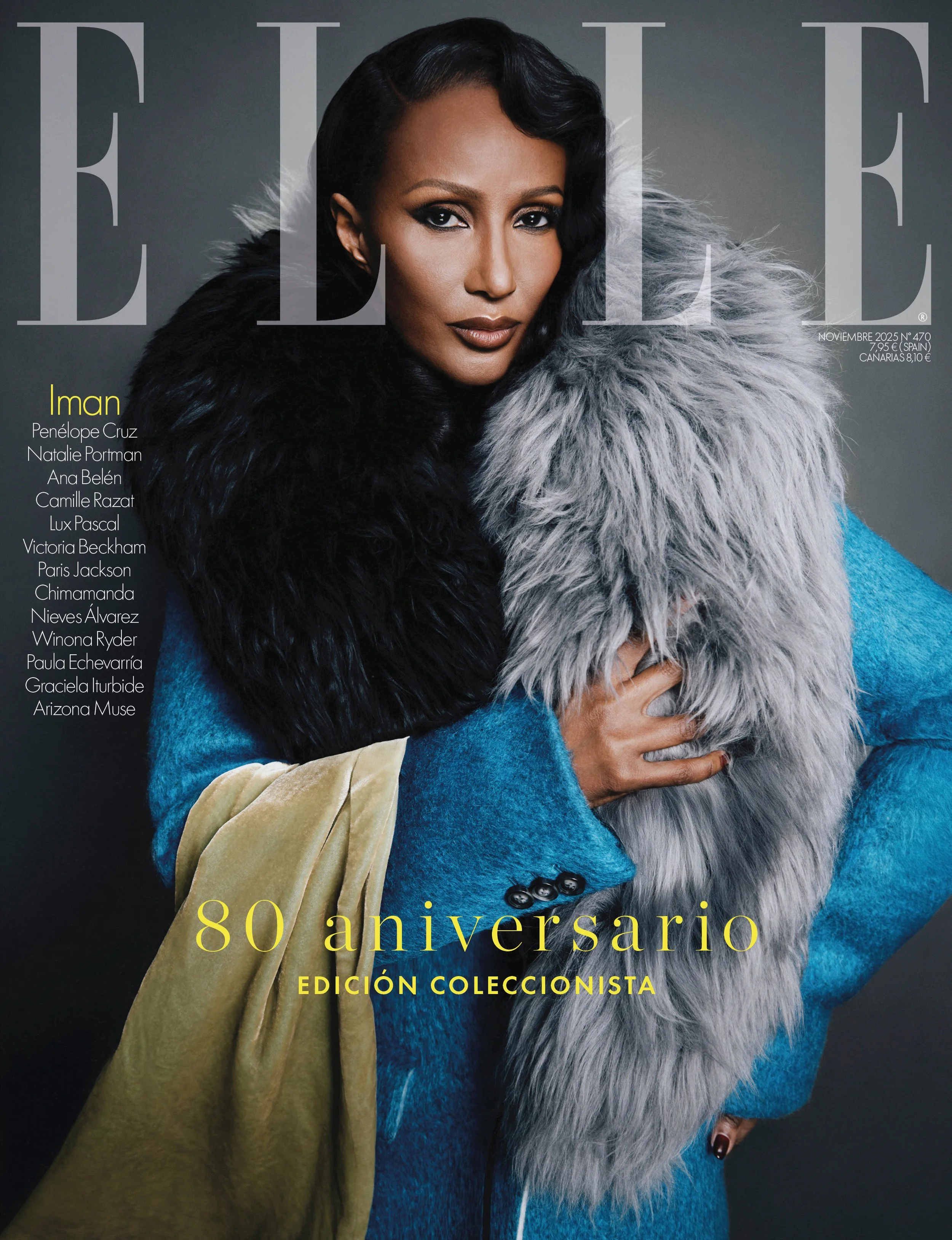IMAN for ELLE MAGAZINE