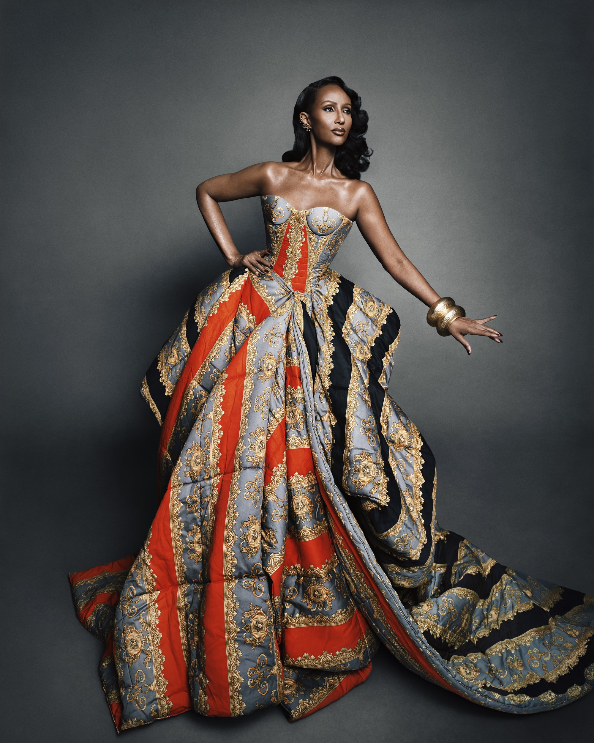 IMAN for ELLE MAGAZINE