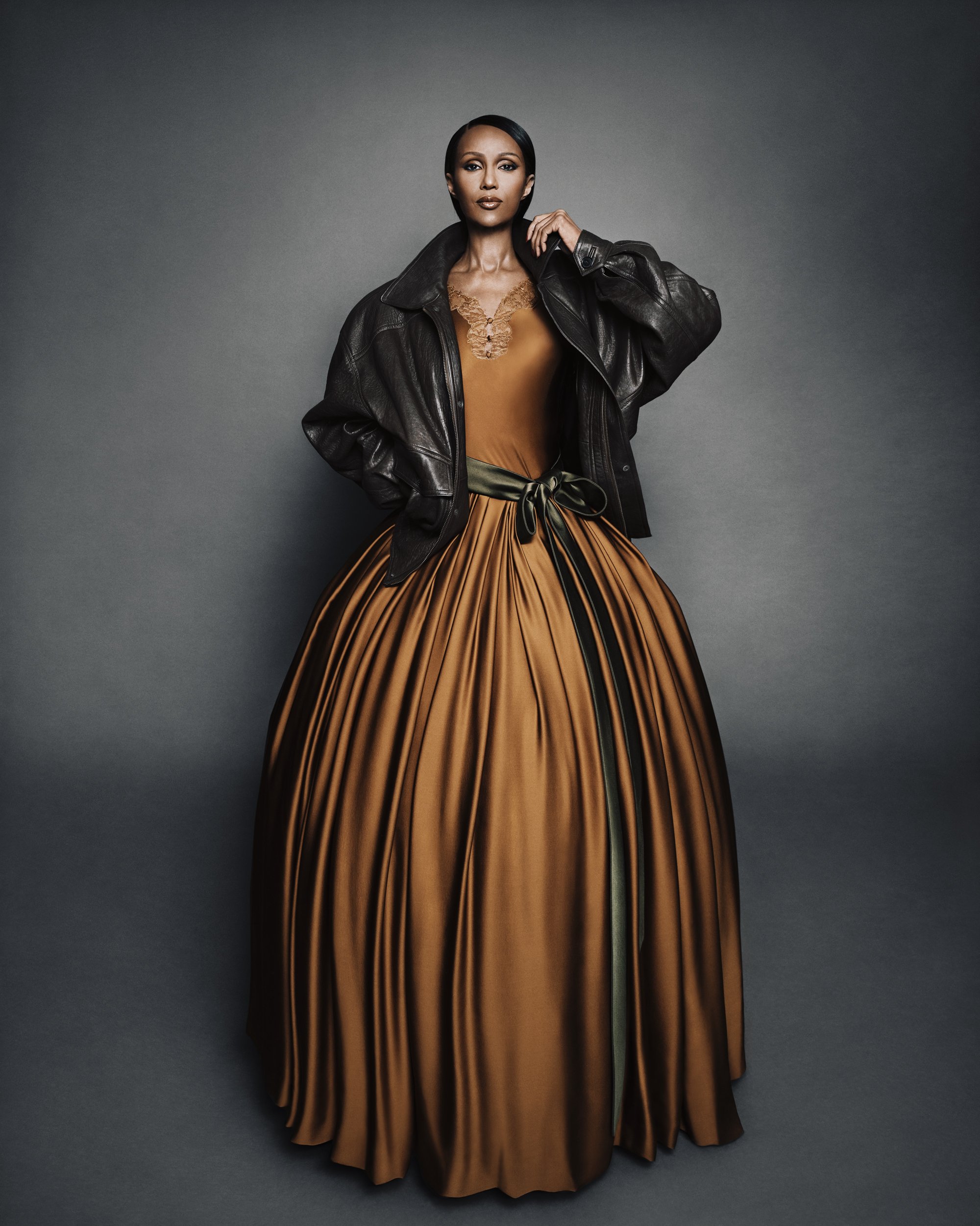 IMAN for ELLE MAGAZINE