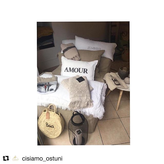 @cisiamo_ostuni nouveau client dans les pouilles ! Allez y #italia#italie#serielimiteelouise#shop#conceptstore#ostuni#pouilles#linen#lin#interiordesign#deco#decoration#home#maison#amour#love#cushion#coussin