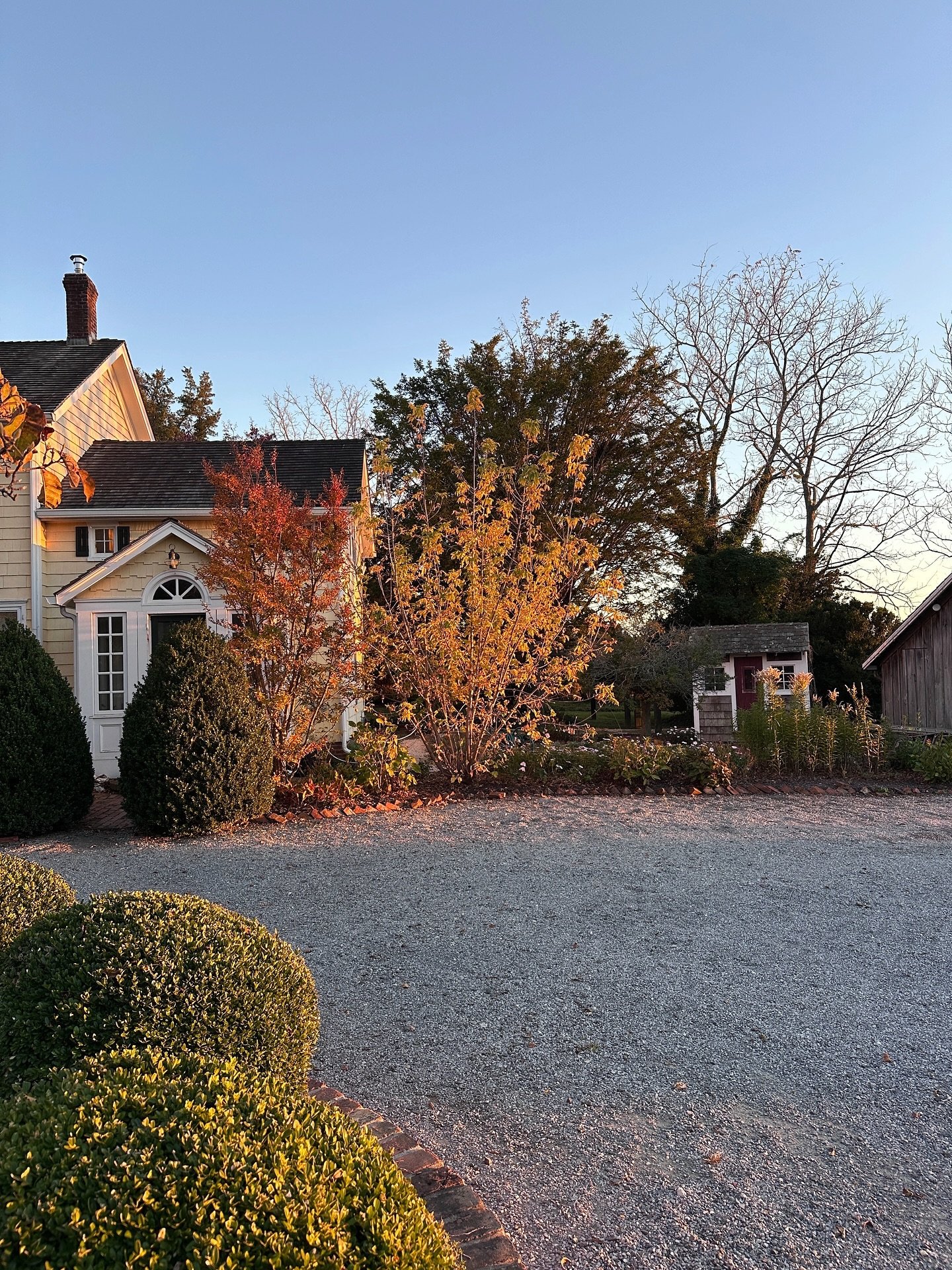 Fall at Croteaux. Only one more weekend left before the garden closes for the season! Open until 5 today 🍂🍁